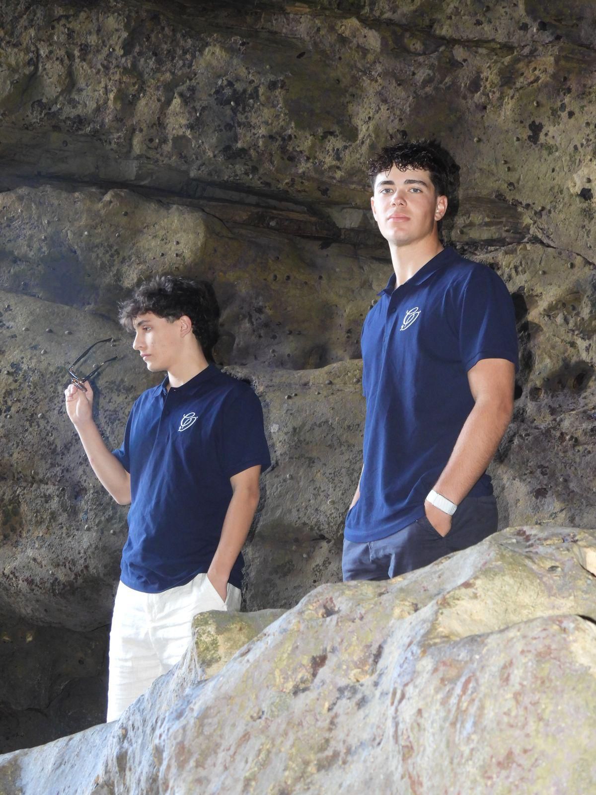 Un polo Navy Blue
